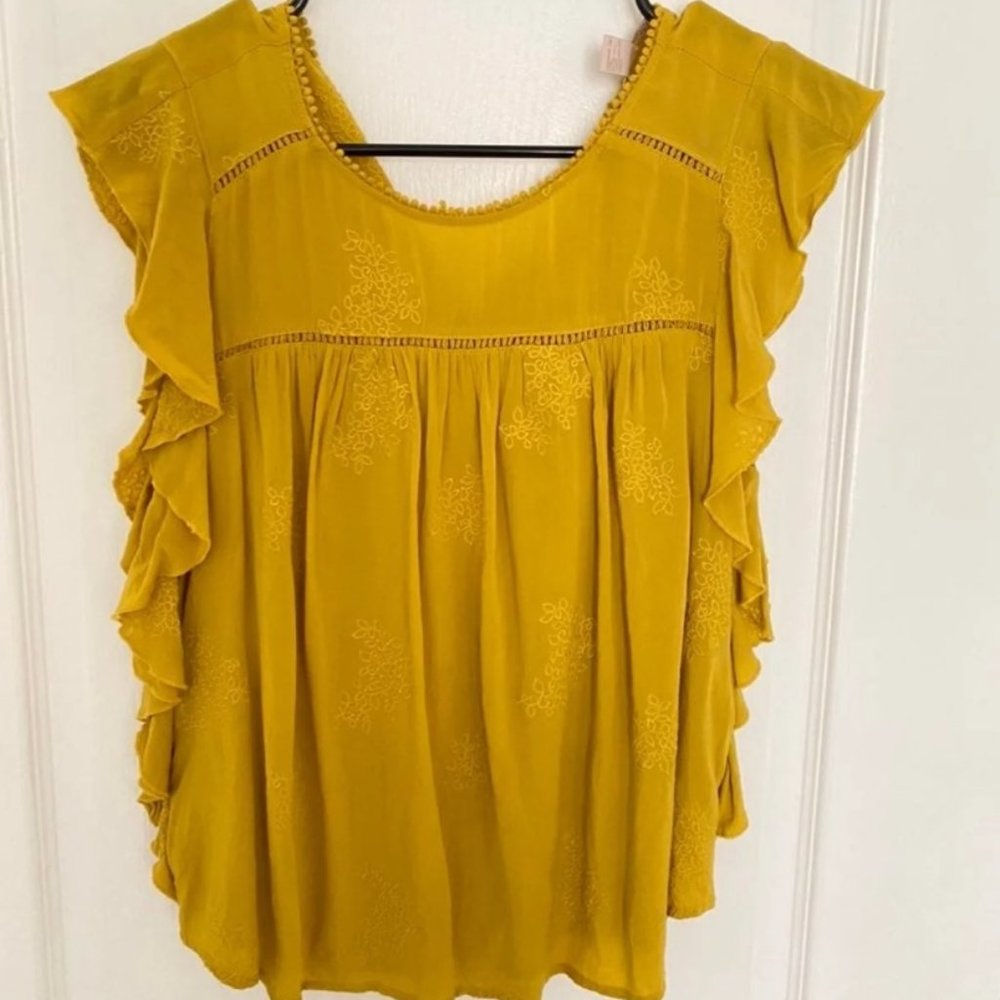 Women's Yellow Blouse